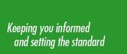 image stating Keeping you informed and setting the standard